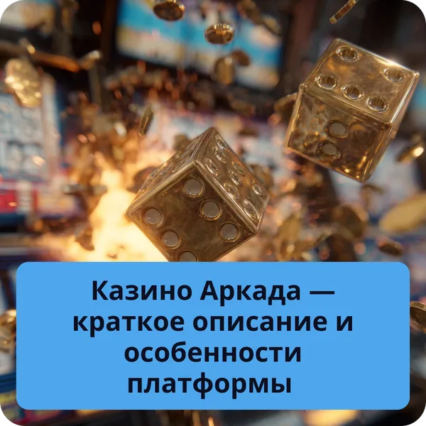 Казино Аркада — краткое описание и особенности платформы